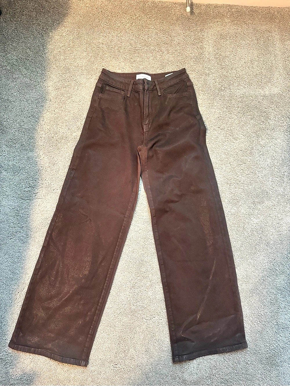 Flying Monkey Wide Leg Pants in Brown